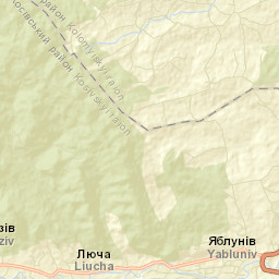 Yabluniv Street Map