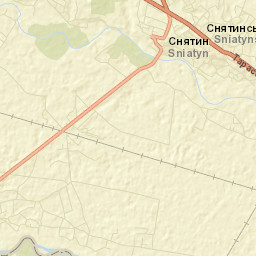 Sniatyn Street Map