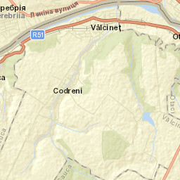 Serebriya Street Map