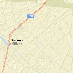 Viytivka Street Map