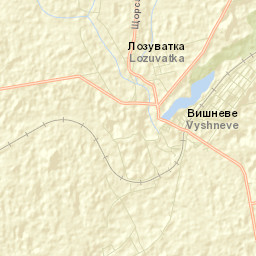 Vyshneve Street Map