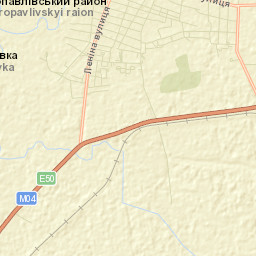 Petropavlivka Street Map