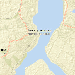 Svetlodarsk Street Map