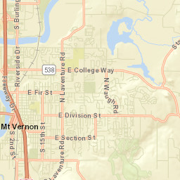 Mount Vernon Street Map