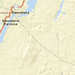 Senneterre Street Map