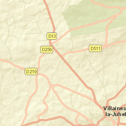Villaines-la-Juhel Street Map