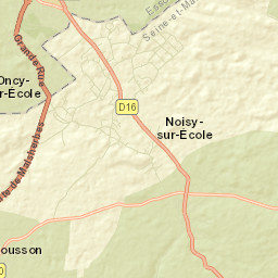 Noisy-sur-École Street Map