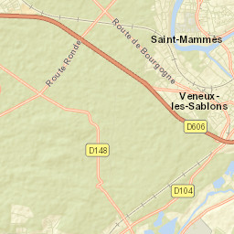 Champagne-sur-Seine Street Map