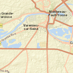 La Grande-Paroisse Street Map