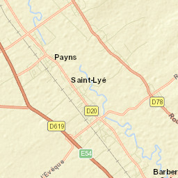 Payns Street Map