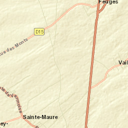Sainte-Maure Street Map