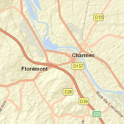 Charmes Street Map