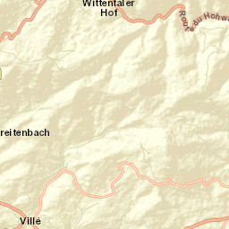 Villé Street Map