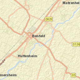 Huttenheim Street Map