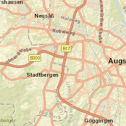 Stadtbergen Street Map