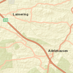Adelzhausen Street Map