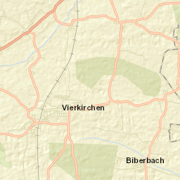 Vierkirchen Street Map
