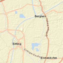 Berglern Street Map