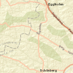 Egglkofen Street Map