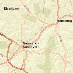 Neumarkt-Sankt Veit Street Map