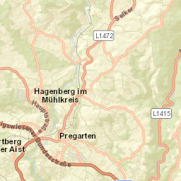 Pregarten Street Map