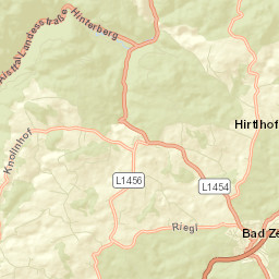 Bad Zell Street Map