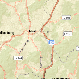 Gutenbrunn Street Map