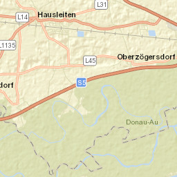 Hausleiten Street Map