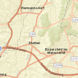 Harmannsdorf Street Map