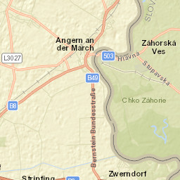 Angern an der March Street Map