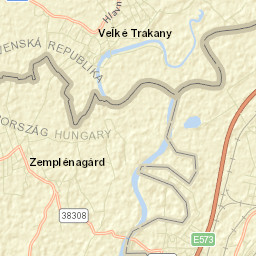 Tuzsér Street Map