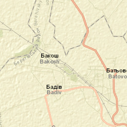 Batiovo Street Map