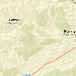 Khymchyn Street Map