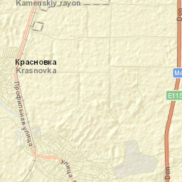 Staraya Stanitsa Street Map