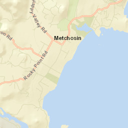 Metchosin Street Map