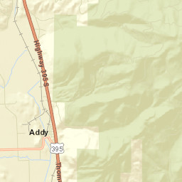 Stevens County Street Map