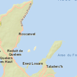 Roscanvel Street Map