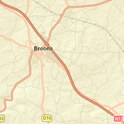 Broons Street Map