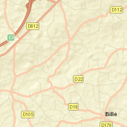 Romagné Street Map
