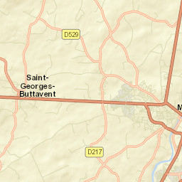 Saint-Georges-Buttavent Street Map
