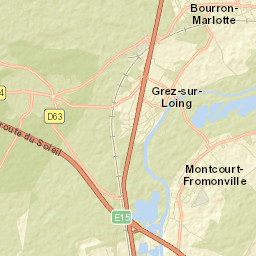 Bourron-Marlotte Street Map