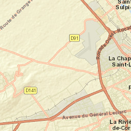 La Chapelle-Saint-Luc Street Map