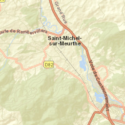Saint-Michel-sur-Meurthe Street Map