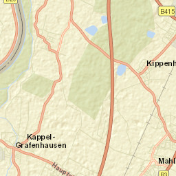 Grafenhausen Street Map