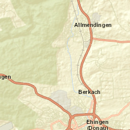 Allmendingen Street Map