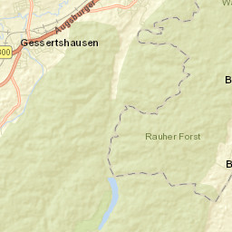 Gessertshausen Street Map