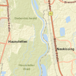 Kissing Street Map