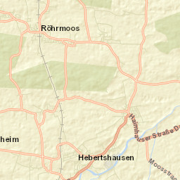 Röhrmoos Street Map
