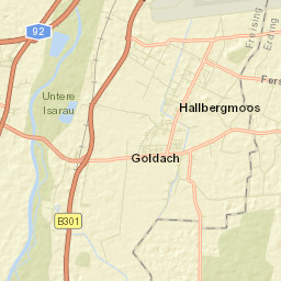 Hallbergmoos Street Map