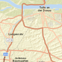 Tulln Street Map